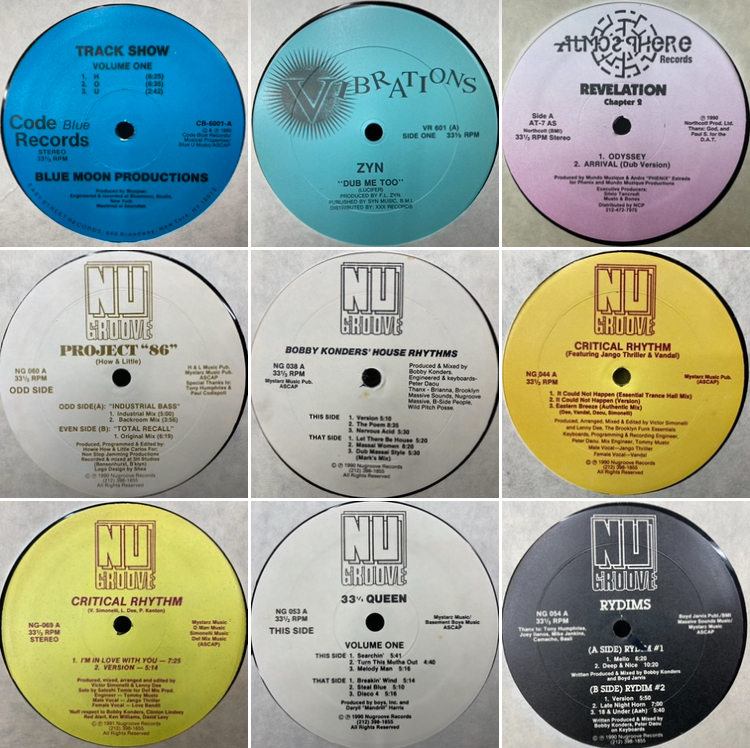 90'S HOUSE/CHICAGO 中古レコード200枚出品。コレクタブルなSHRINK+