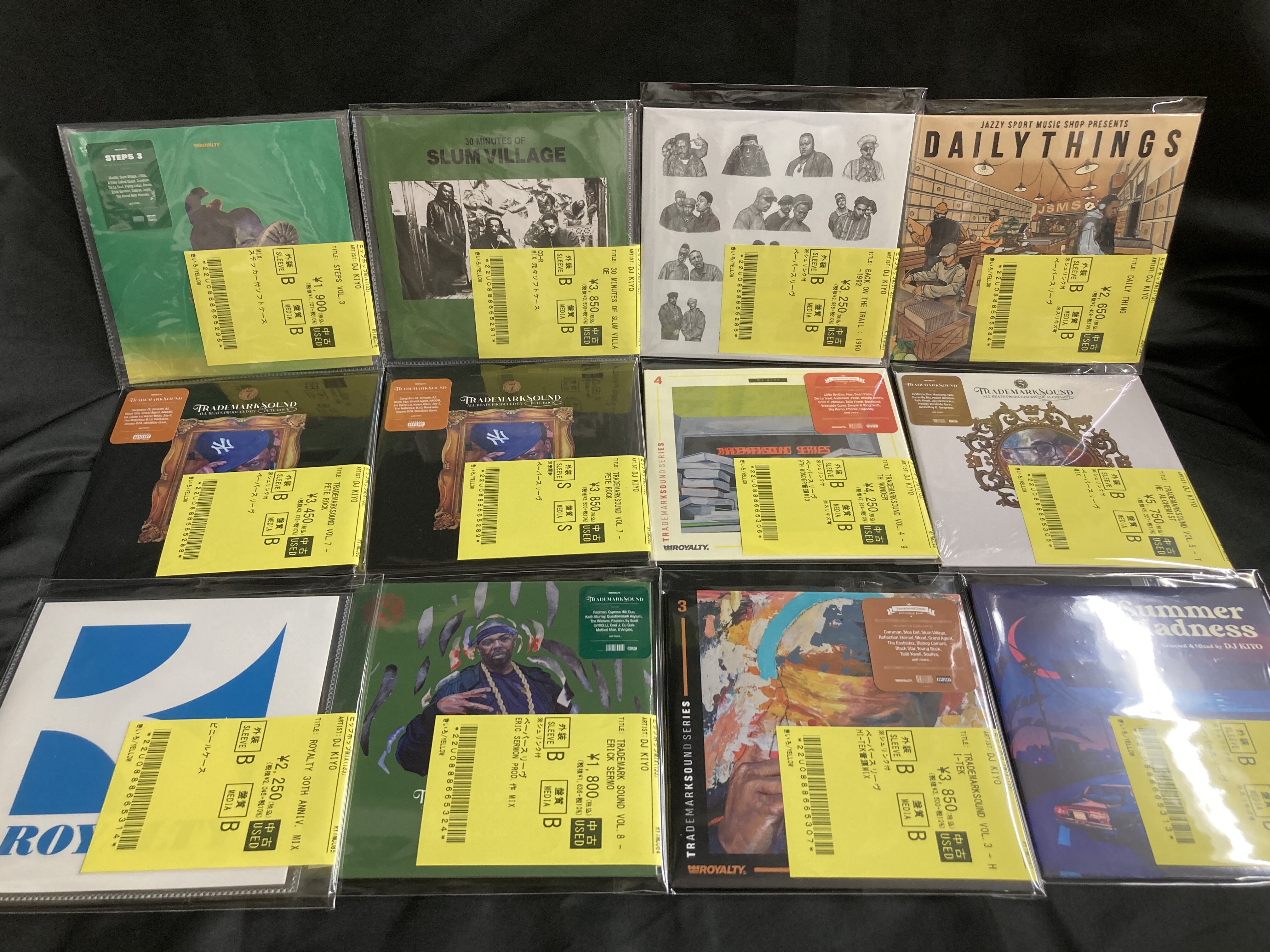 DJ KIYOによる ”TRADEMARKSOUND” シリーズや、唾奇『道-TAO-』