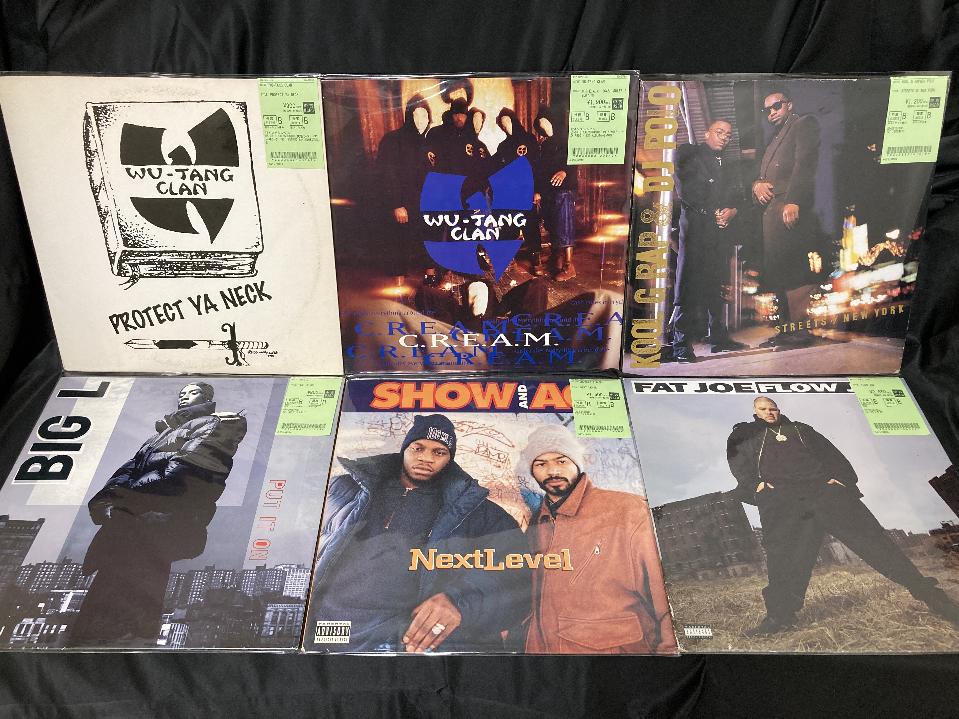 9/20(土) HIPHOP 新着中古LP/12インチ 90'sCLASSICばかり100枚