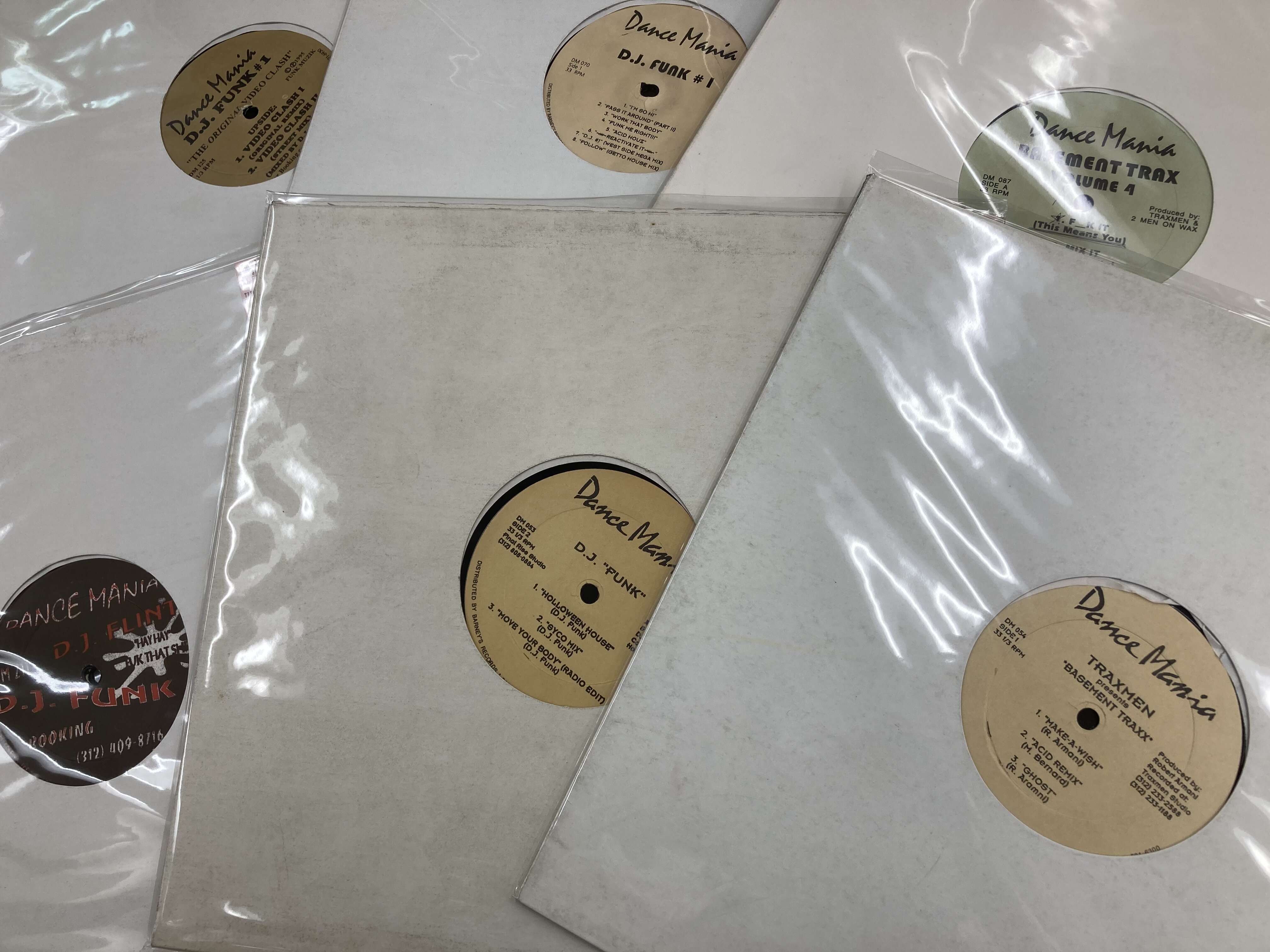 DANCE MANIA多数、DETROIT/CHICAGO 中古レコード 約100枚出品済み