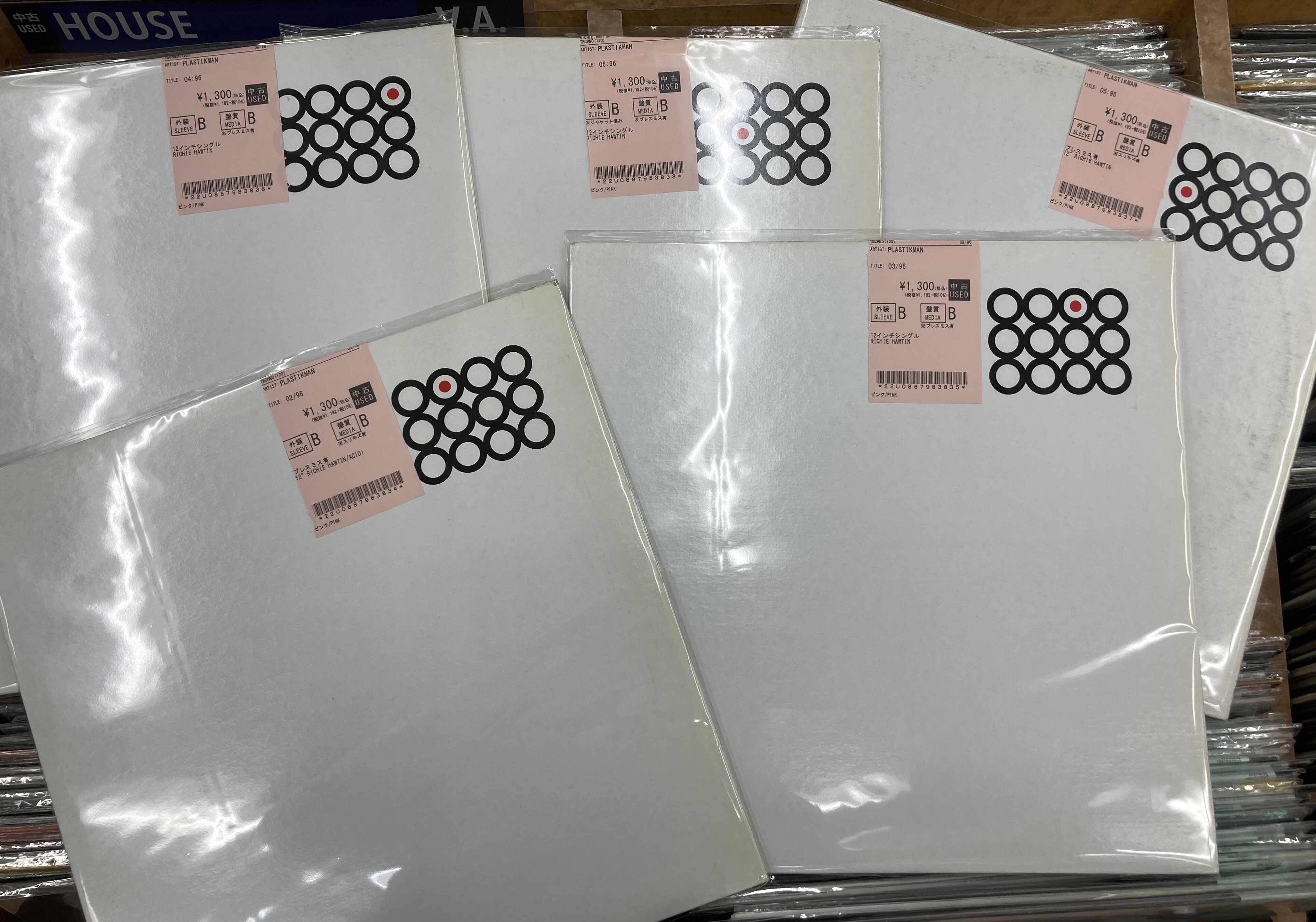 7/22(水) TECHNO新着中古レコード入荷いたしました！ : ディスク