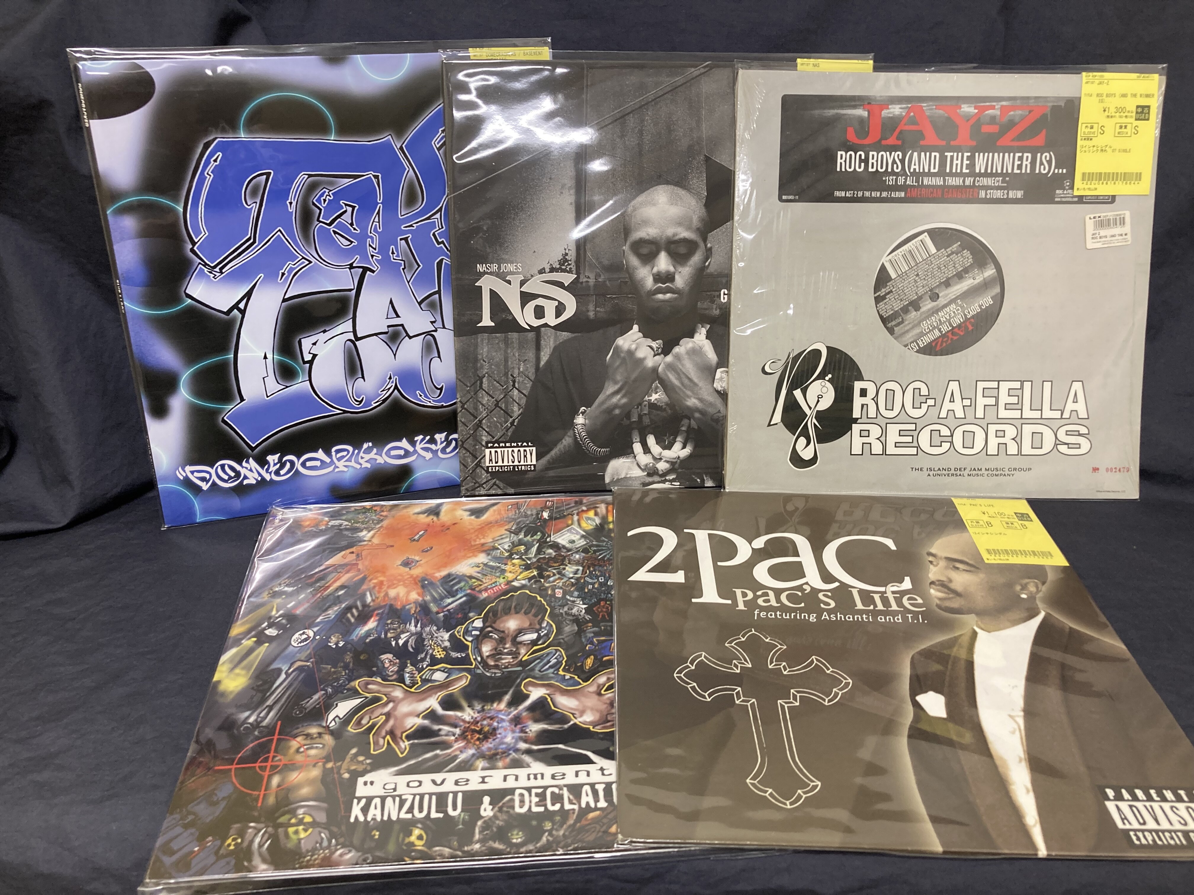 HIPHOP/R&Bの中古レコードをLP,12インチ合わせて180枚オーバーで