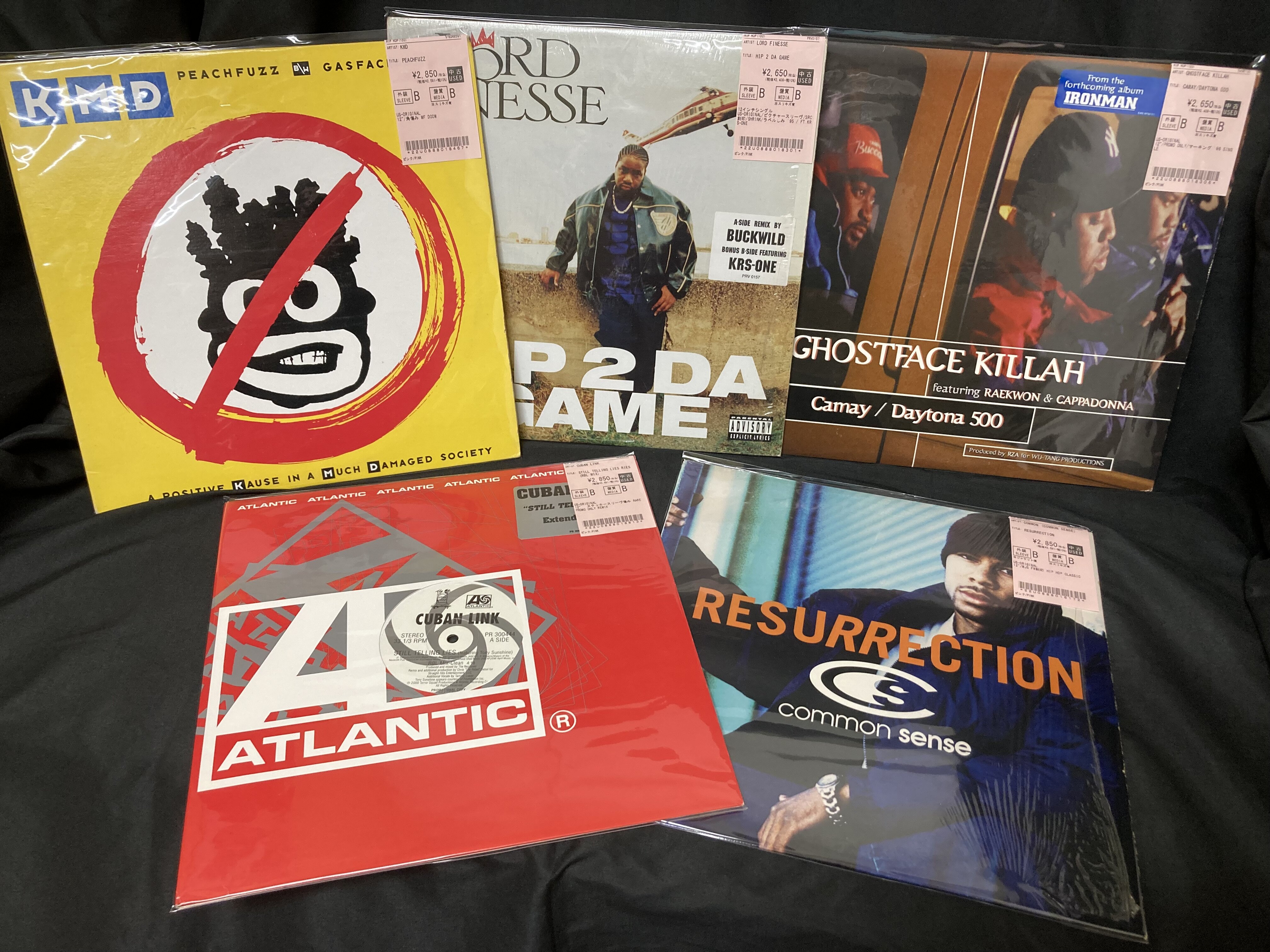 8/10(月)HIPHOP 新着中古レコード250枚以上出しました!! 90's CLASSIC