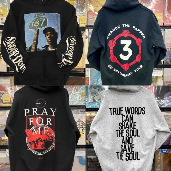 9/25】SNOOP,KENDRICK LAMAR,CHANCE THE RAPPER,OZROSAURUSのHOODIEが