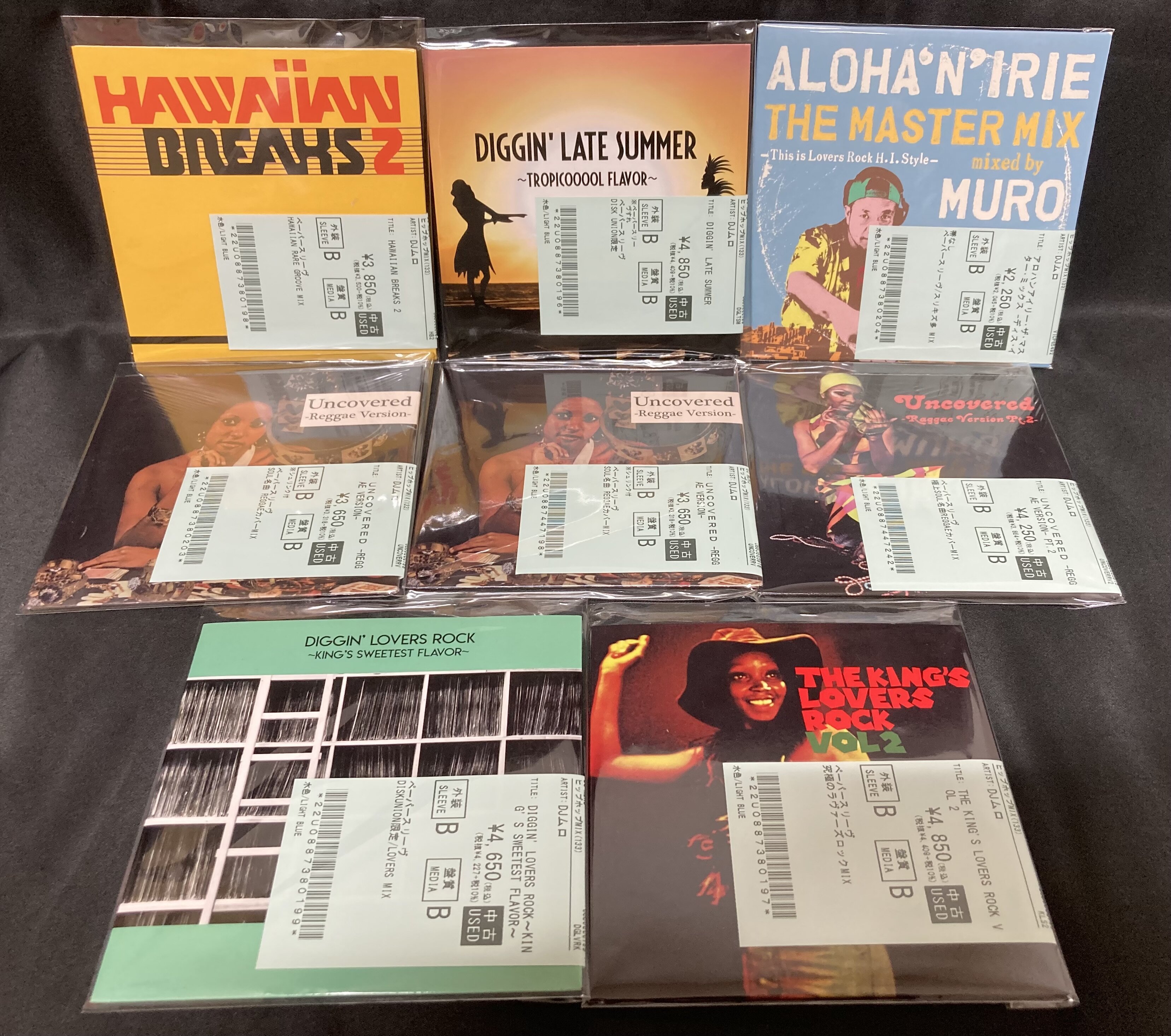 MURO MIXCD 6枚セット 6/25(木)】☆USED MIXCD 新入荷情報☆DJ MUROのMIXCDを筆頭に枚