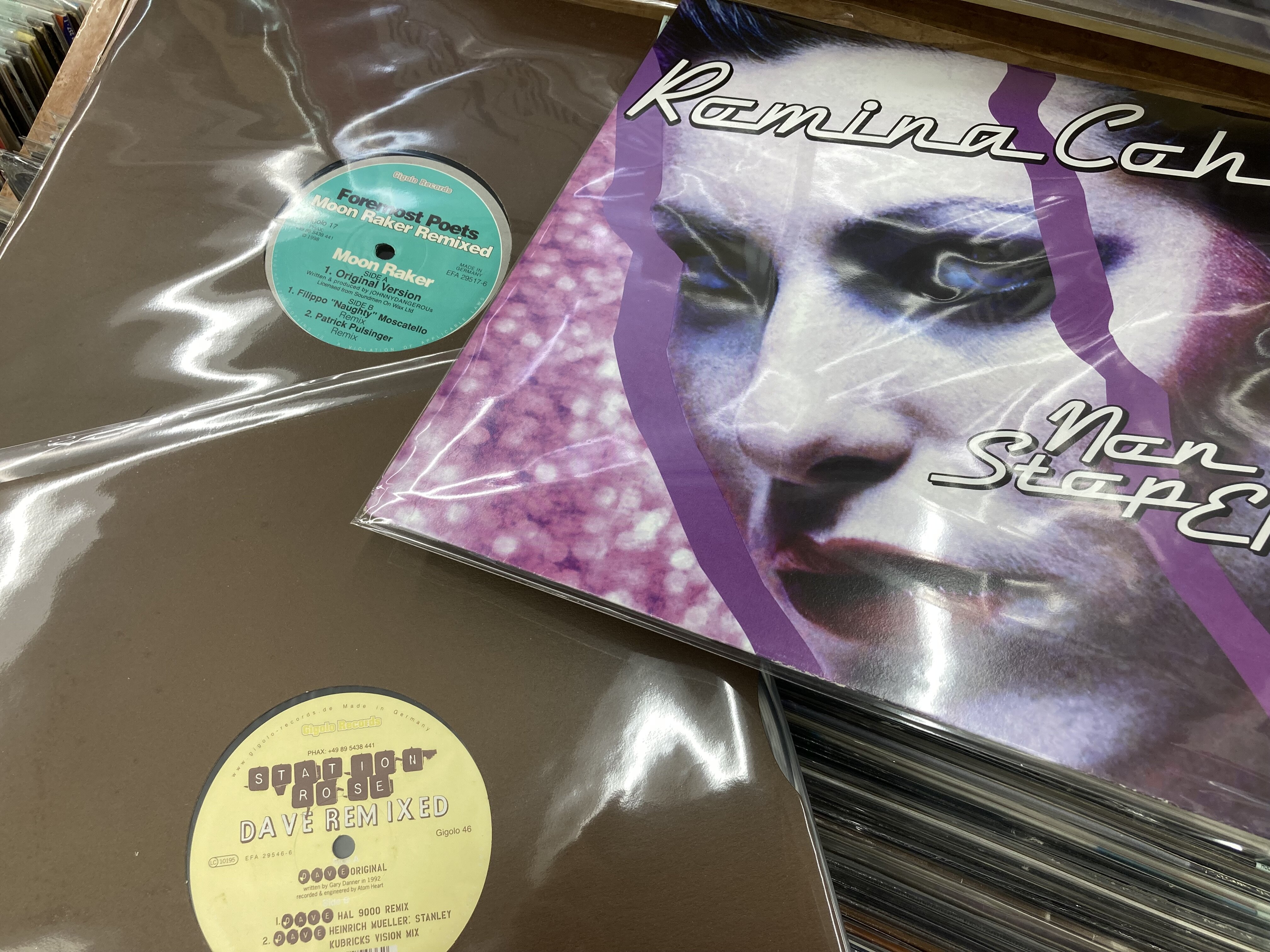老舗ELECTROレーベル、GIGOLO 中古レコード50枚出品。 ZYKLUS、STERIL