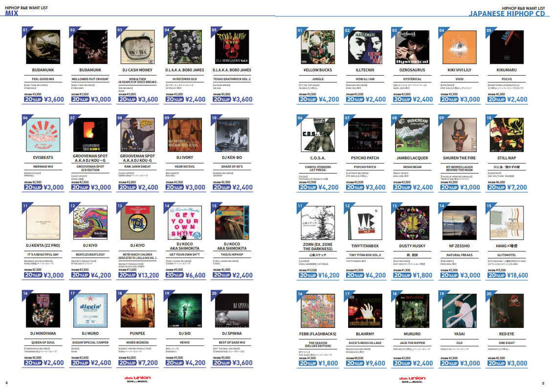 高価買取リスト】HIP HOP R&B WANT LIST 2024.03 ※2024年5月31日 高価買取リスト】HIP HOP R&B WANT LIST 2024.03 ※2024年5月31日