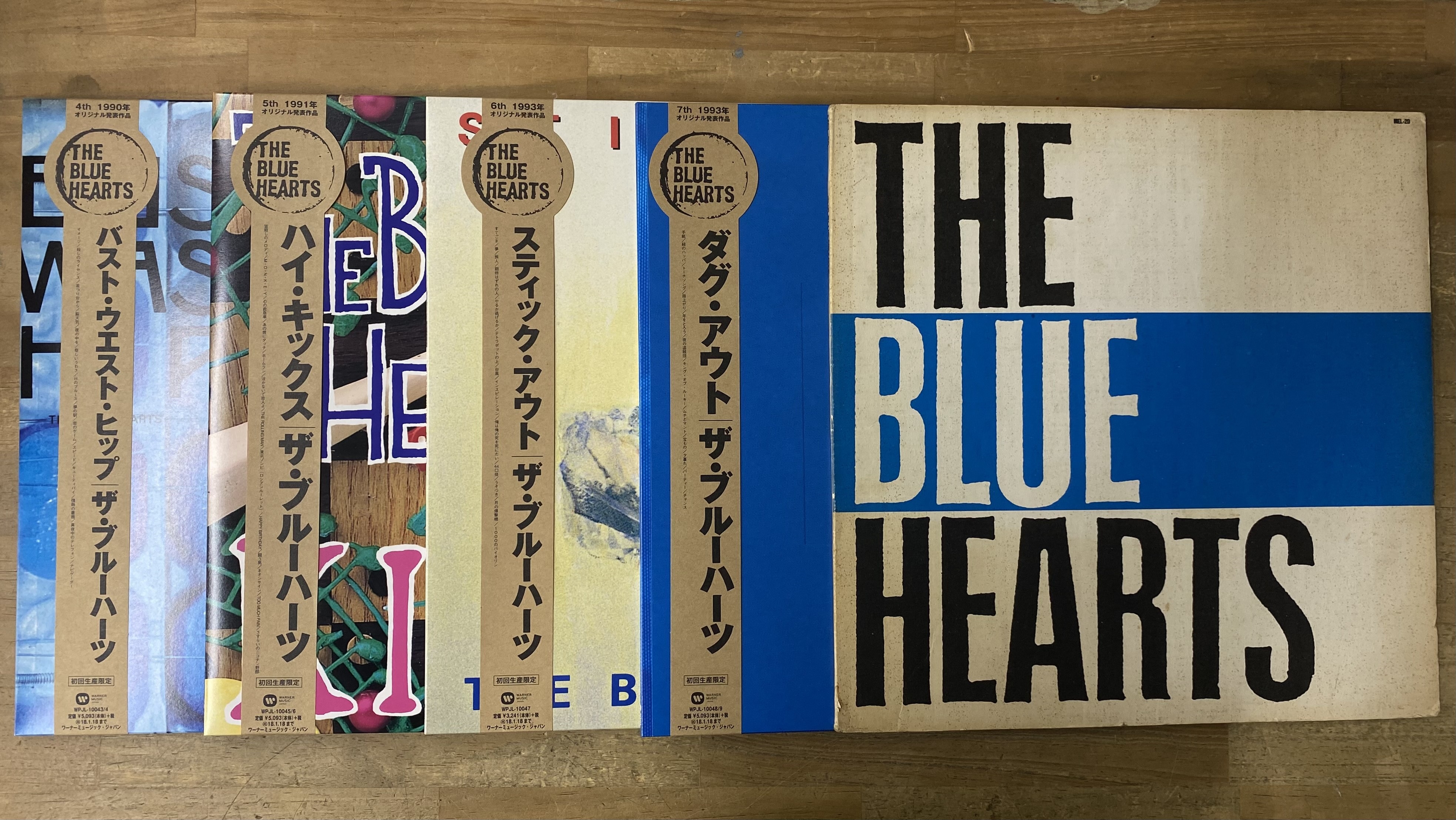 【レコード】奇跡！未開封 The blue hearts / オリジナル盤