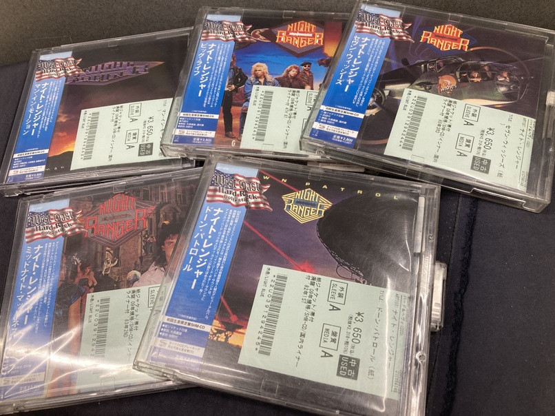 1/19(月)メタル中古CD入荷情報① メロディアスハード,AOR寄り含むメロ