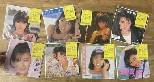 アイドル、和モノ他、J-POP7インチ1000枚放出!! : ディスク