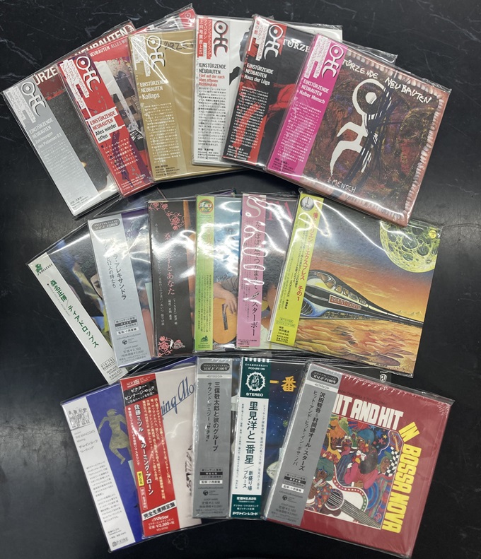 リスト公開中】🌟8/23(土)紙ジャケットセール開催！🌟 : ディスク