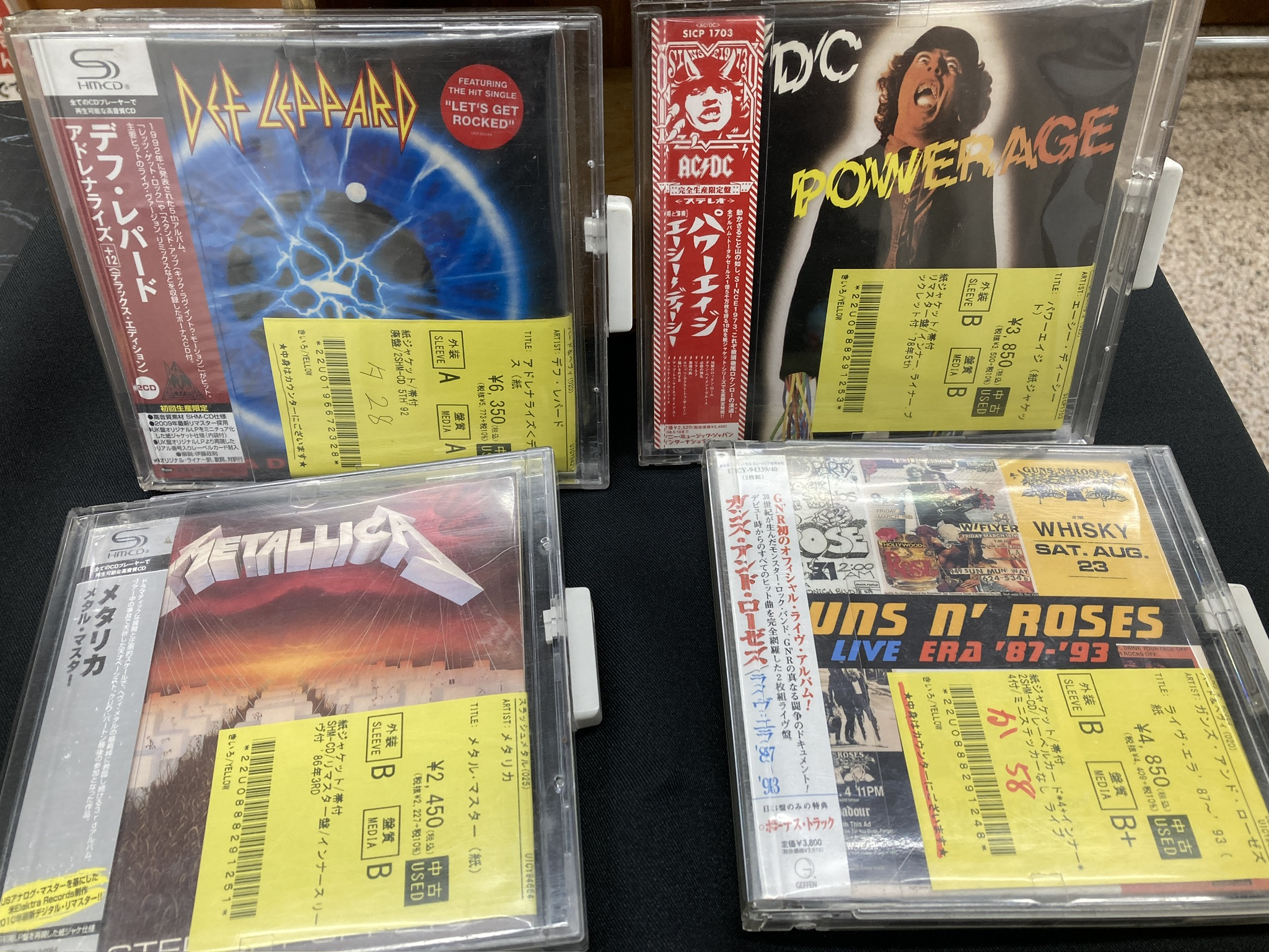 ♰8/17(月)メタル中古CD在庫情報！！廃盤中心にまとめております