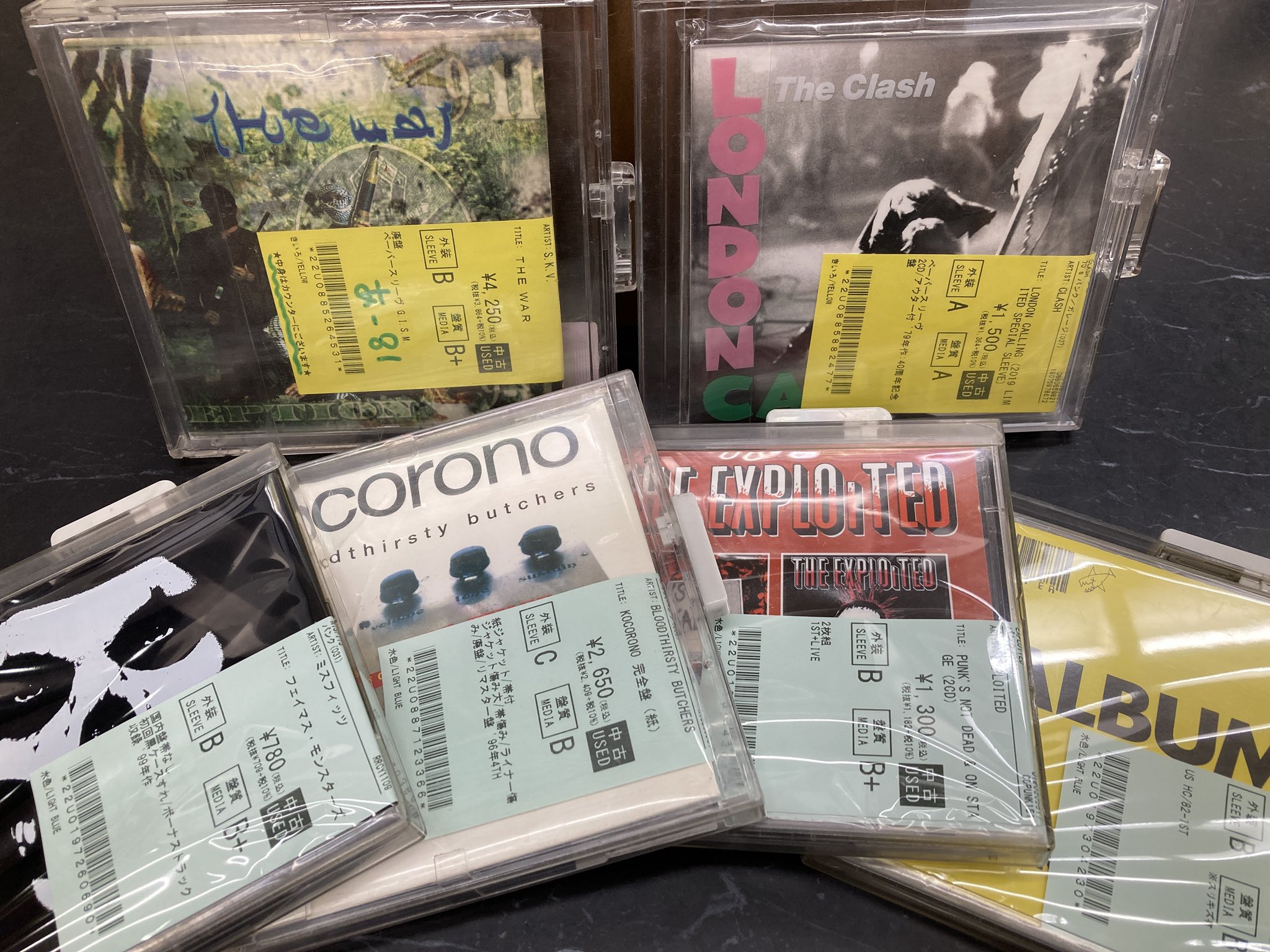 ♰6/16(火)パンク中古CD入荷情報！！♰ : ディスクユニオン下北沢店