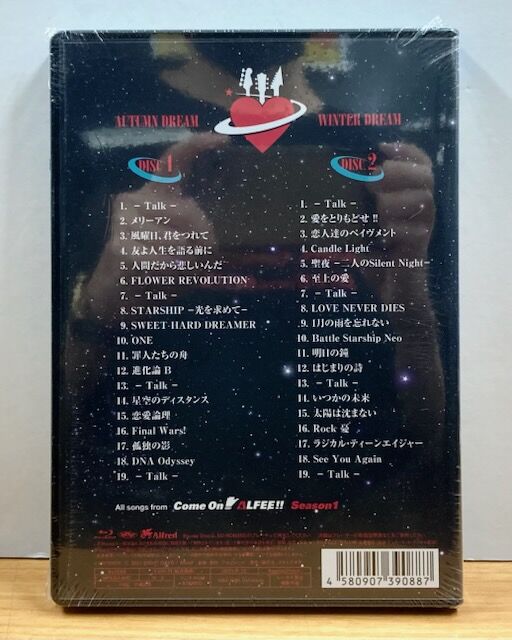 中古/J-POP】アルフィー関連のDVD/BLU-RAYがまとまって入荷