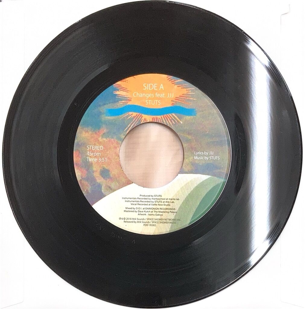 8/8(金)入荷情報！【中古レコード/J-HIP HOP】 STUTS / Changes