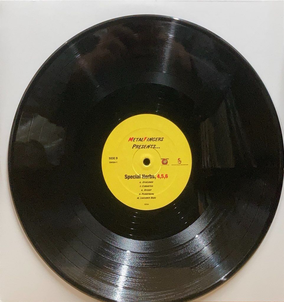 【激レア盤】 union MF DOOM レコード 7inch HIP HOP SPECIAL HERBS VOLUME 7 & 8 (REISSUE)/MF DOOM (DOOM , METAL