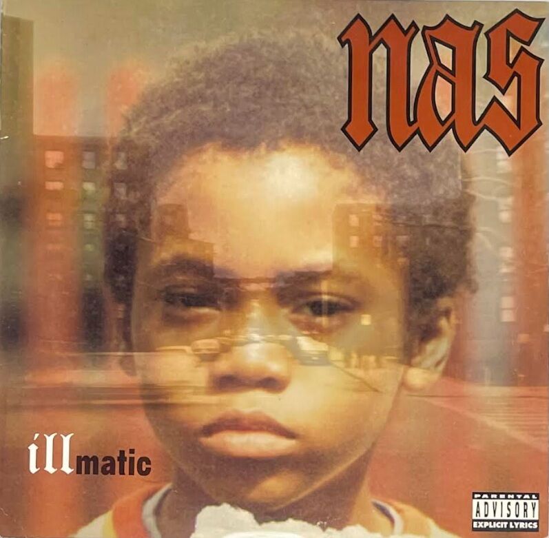 NAS illmatic オリジナル盤　刻印有 USED/HIP HOP】NAS / ILLMATIC（US-ORIGINAL）ヒップホップ史に燦然と