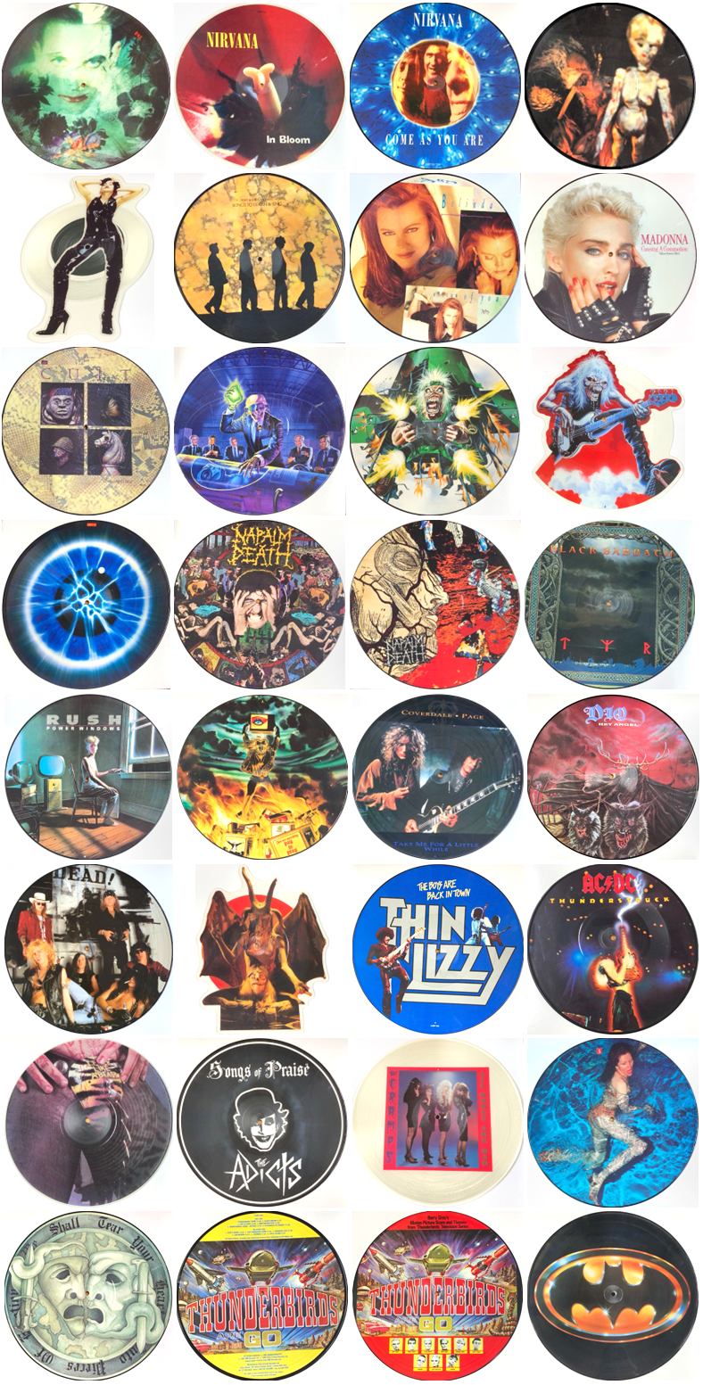 USED/ RECORD】オールジャンル ピクチャーディスクがまとまって入荷