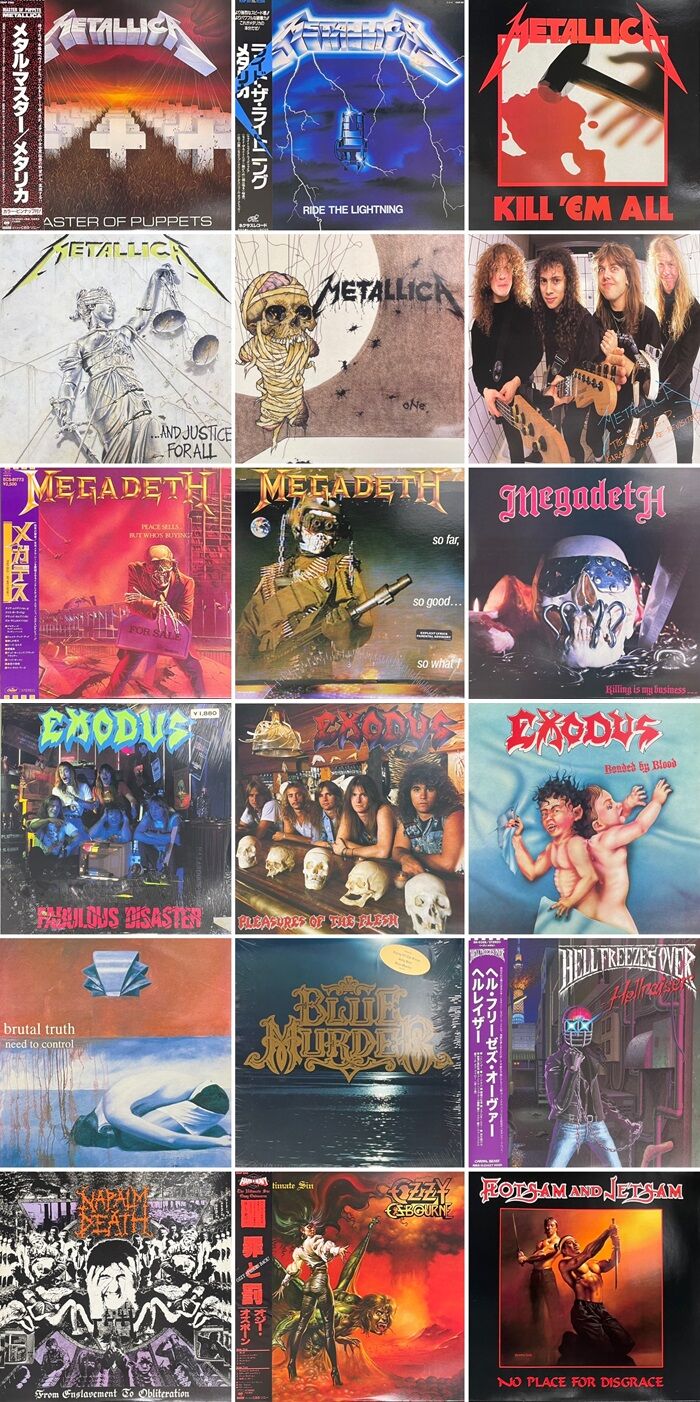 ✨超レア✨希少✨廃盤✨【入手困難】昭和年代の会社四季報 中古/METAL/THRASH METAL】稀少タイトル多数!廃盤レコード緊急