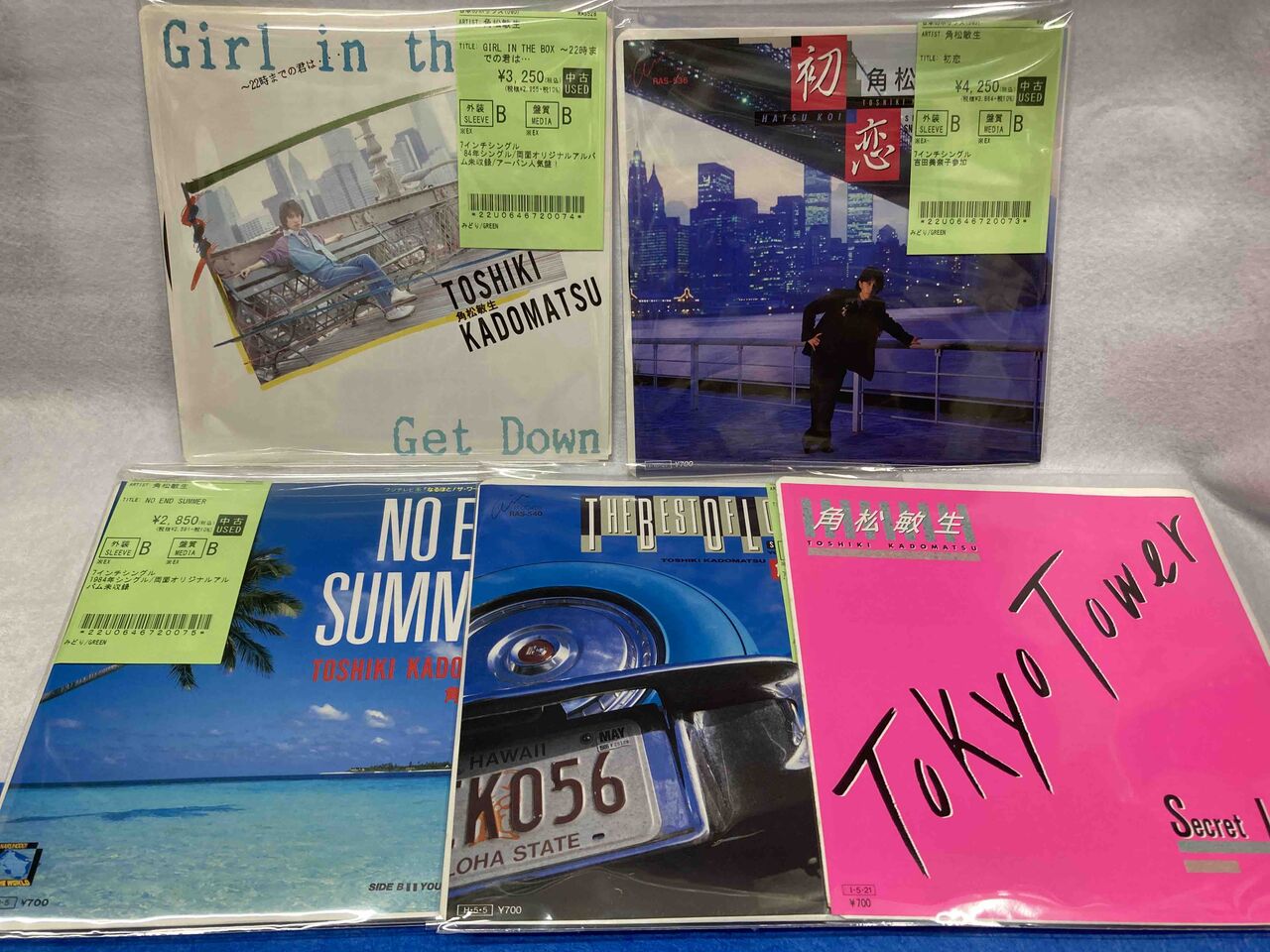5/20(水) 角松敏生中古7インチシングル入荷！ : ディスクユニオン立川店