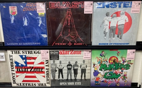 ☆5/6(火・祝) パンク新着中古レコード入荷してます