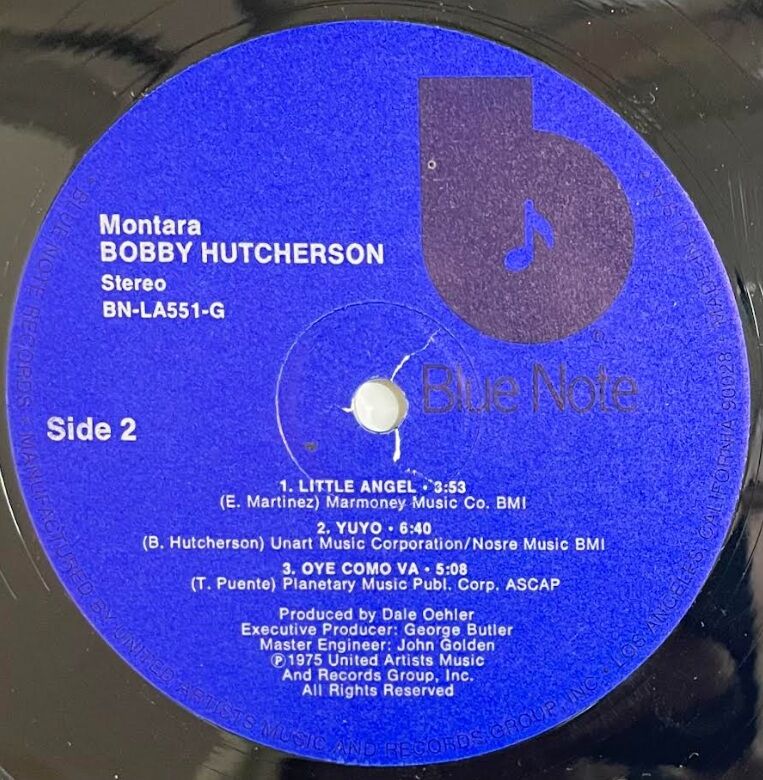 中古レコード/JAZZ/RARE GROOVE】BOBBY HUTCHERSON / MONTARA (BN