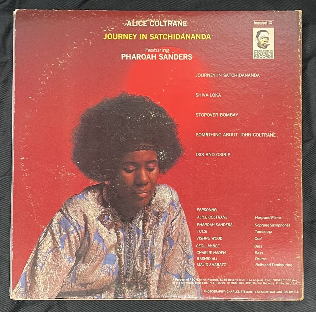 ALICE COLTRANE レコード　PHAROAH SANDERS 中古/JAZZ/ジャズ】ALICE COLTRANE, PHAROAH SANDERS, IMPULSE