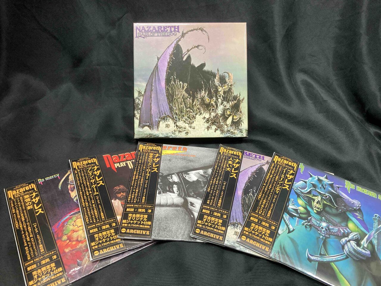 CAMEL/NAZARETH/BLACK SABBATH/BLACK FOOT/WHITESNAKE /特典BOX付紙