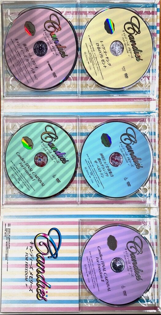キャンディーズ メモリーズ FOR FREEDOM DVD-BOX キャンディーズ