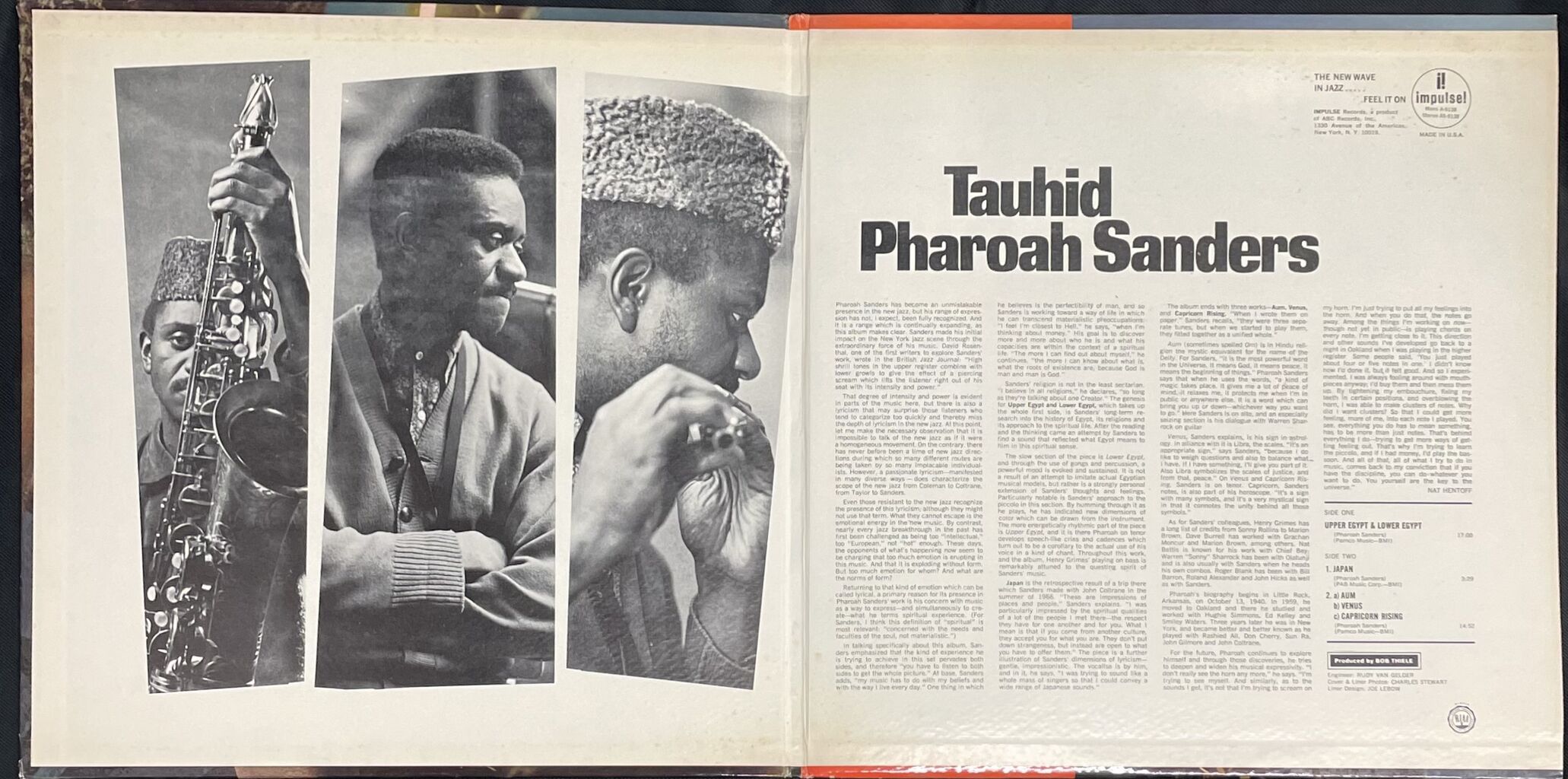 中古レコード/JAZZ/ジャズ】PHAROAH SANDERSの名盤3作品USオリジナル盤 