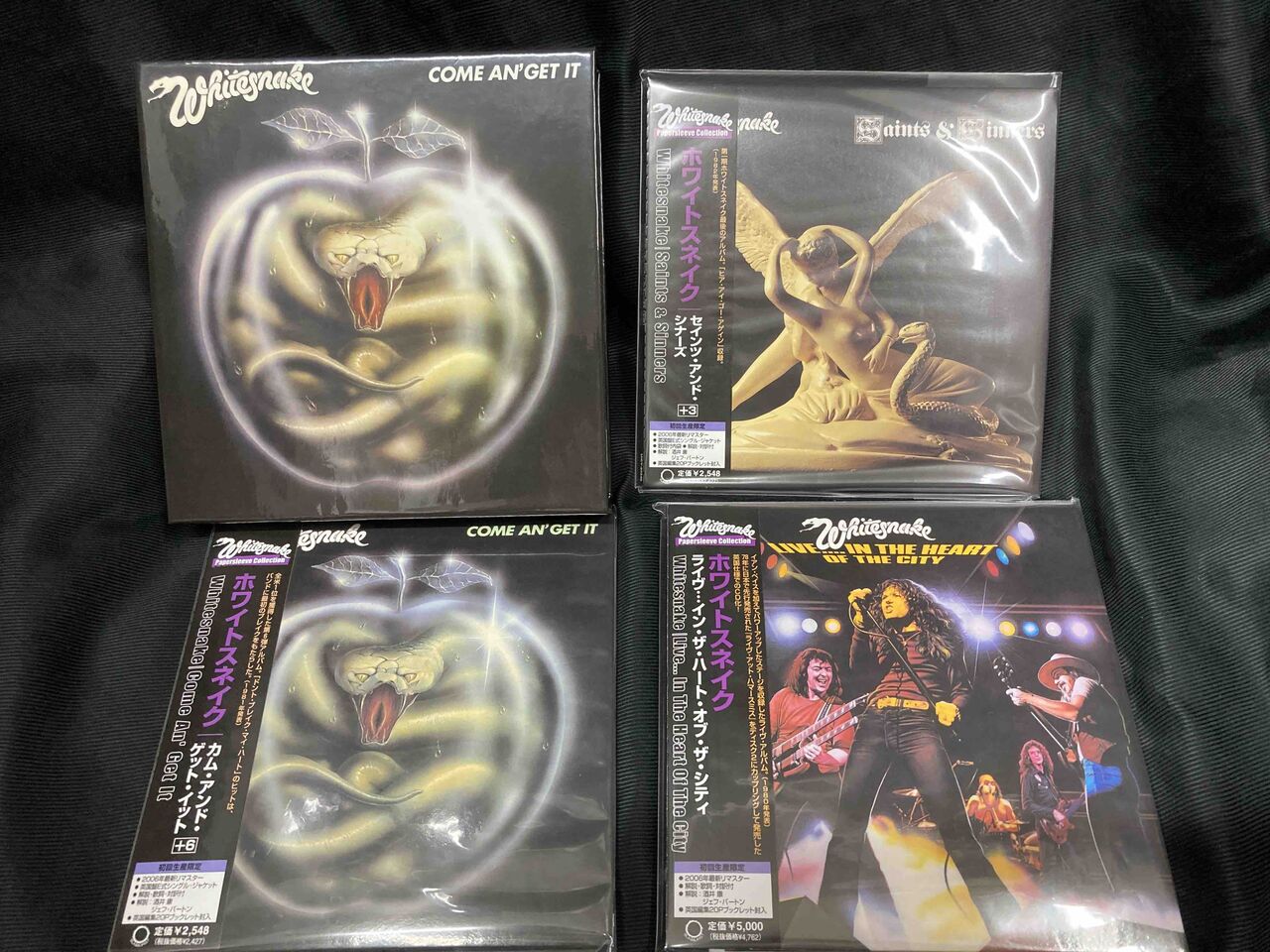 CAMEL/NAZARETH/BLACK SABBATH/BLACK FOOT/WHITESNAKE /特典BOX付紙