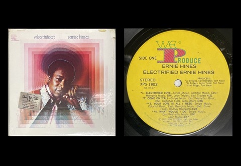 Electrified Ernie Hines レコード Ernie Hines : Electrified (LP, Vinyl record album) -- Dusty Groove