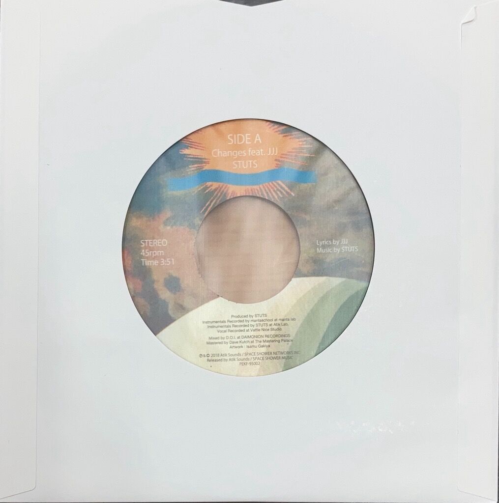 Justice † レコード 8/8(金)入荷情報!【中古レコード/J-HIP HOP】 STUTS / Changes