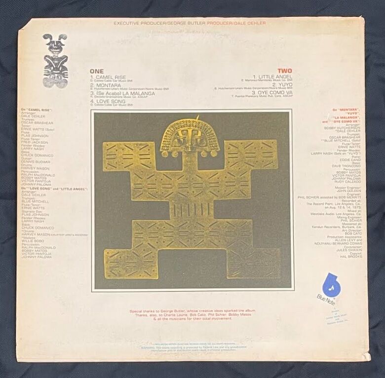 中古レコード/JAZZ/RARE GROOVE】BOBBY HUTCHERSON / MONTARA (BN