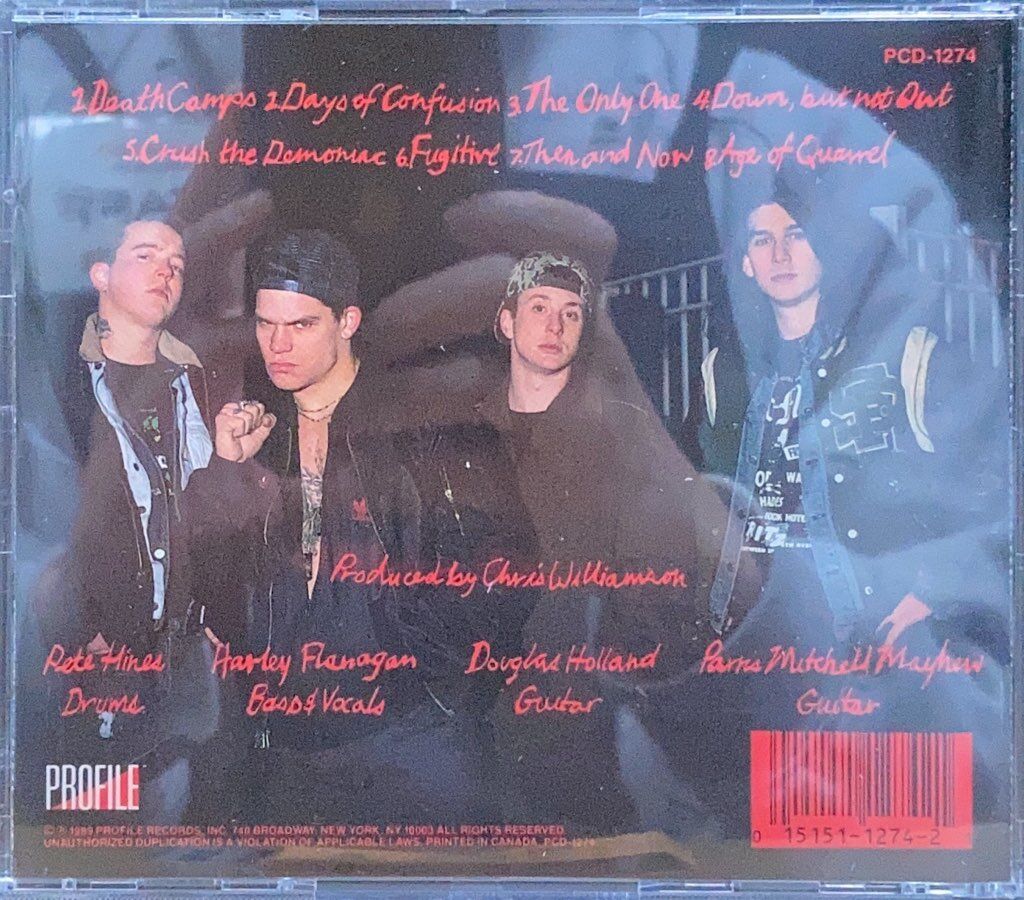 中古/PUNK】新着PUNK CD「SEPTIC DEATH」「ディーアールアイ」「CRO