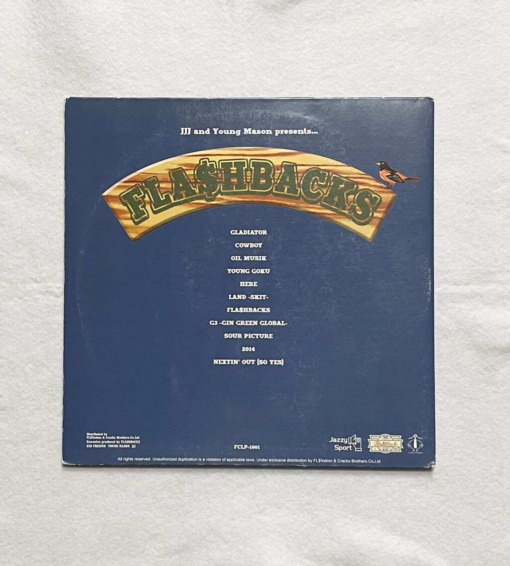 USED/HIP HOP/日本語RAP】日本語ラップ歴史的大名盤『FLA$HBACKS / FL