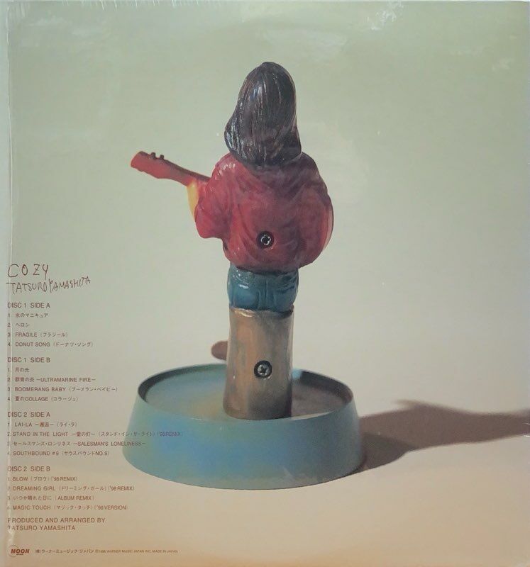 M*o様 シュリンク・ステッカー!山下達郎 cozy ペーパークラフト 山下