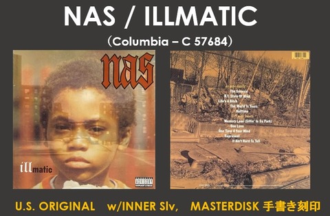 USED/HIP HOP】NAS / ILLMATIC（US-ORIGINAL）ヒップホップ史に燦然と