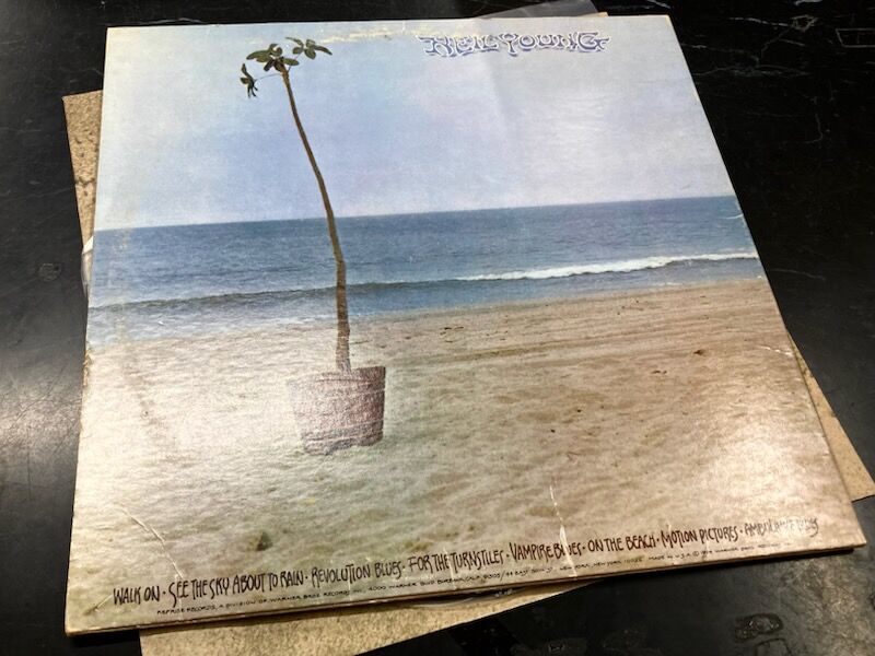 激レア国内プロモ Neil Young On The Beach 激レア国内プロモ Neil