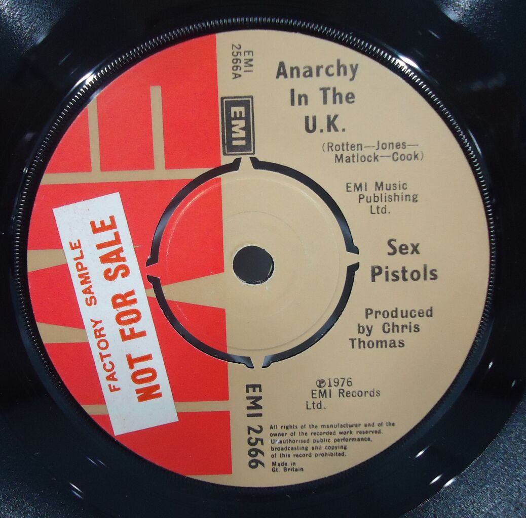 USED/PUNK】SEX PISTOLS/ANARCHY IN THE U.K. 7INCH UK-ORIGINAL入荷 9