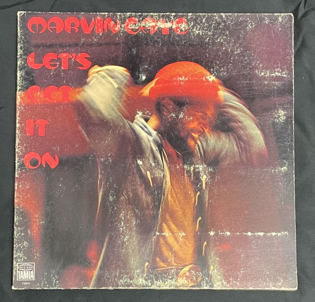 中古/SOUL】MARVIN GAYE / LET'S GET IT ON 稀少なWHITE LABEL