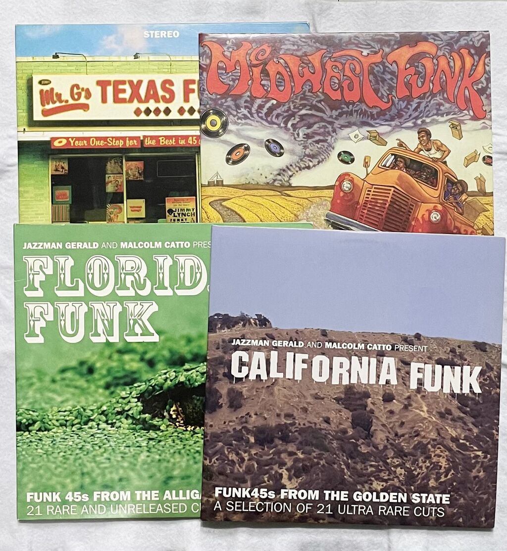 USED/SOUL/FUNK】(英)JAZZMANの誇るご当地FUNK45コンピの決定版4作品が