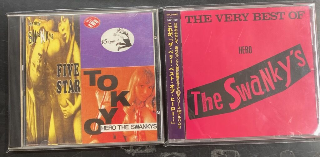 The Swankys TOKYO スワンキーズ CD TOKYO THE SWANKYS CD 帯つき