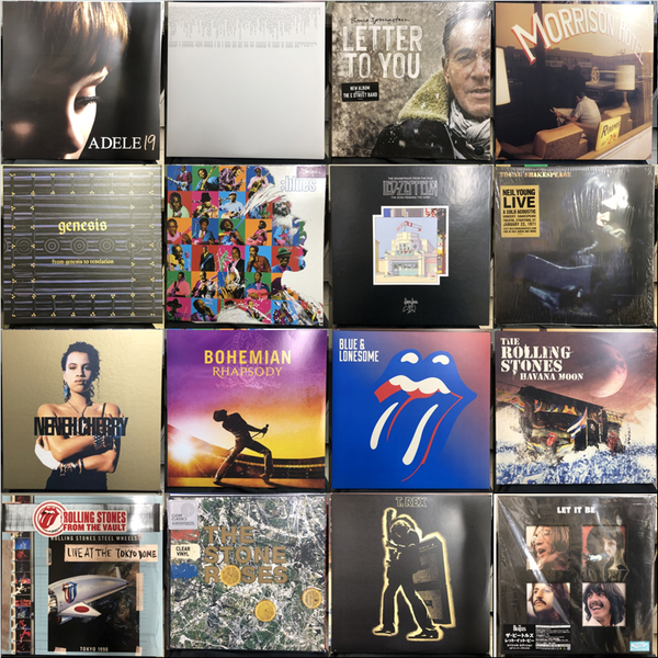 ロック　レコードまとめ オンラインショップ出品しました。⇒4/13(日) 日本のロック