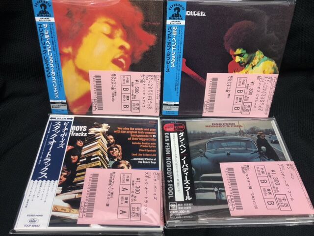 中古情報】ROCK,CLASSICを中心にCD約300点程入荷いたしました