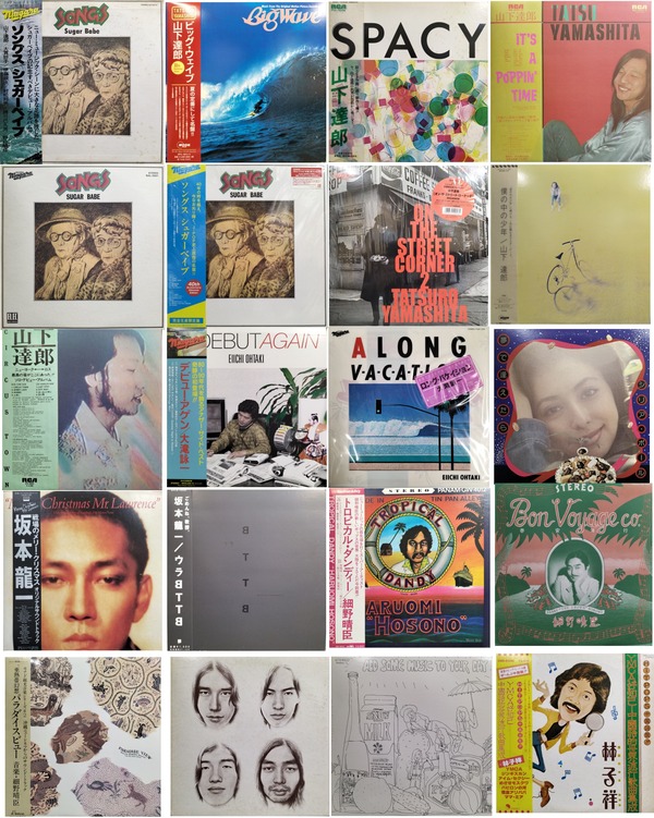 達郎､大瀧､YMO