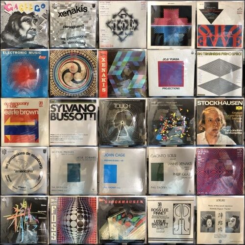 中古情報】6/9(火)現代音楽/アヴァンギャルドレコードセール