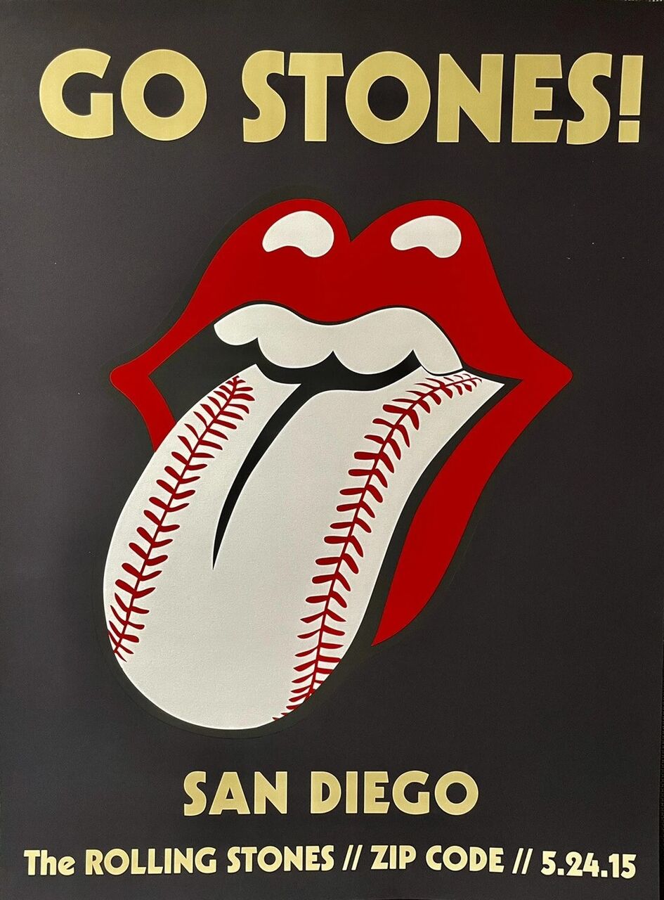 The Rolling Stonesの2015年San Diego公演ポスター入荷いたしました