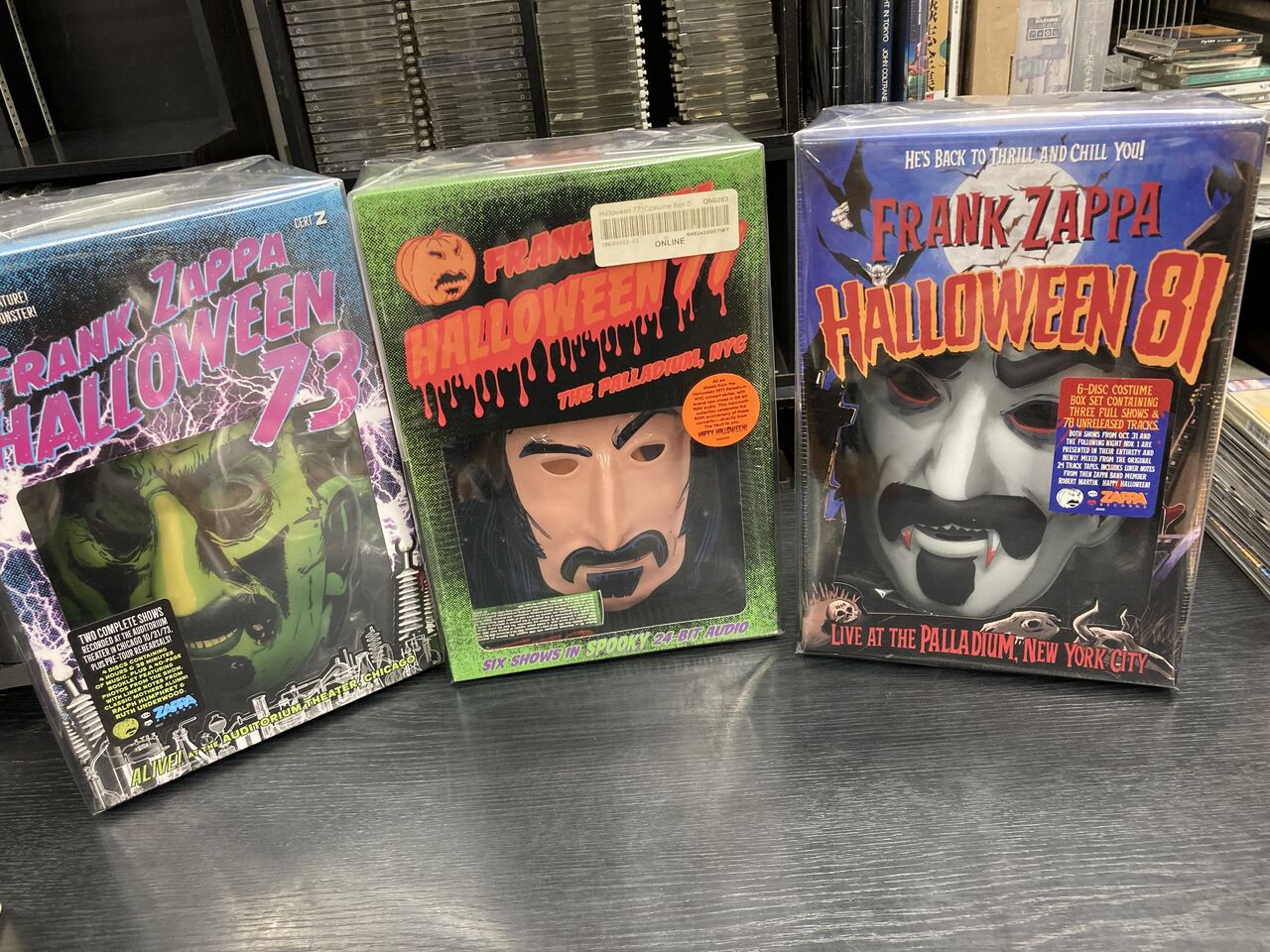 Halloweenご本人ピック 中古情報】6/2(火)フランクザッパハロウィーンマスク入荷 : ディスク