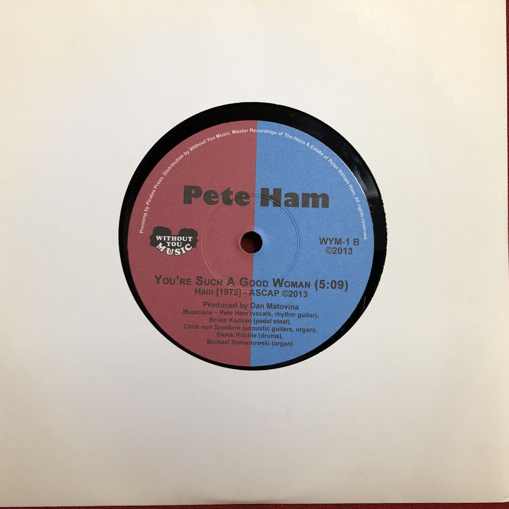 PETE HAM (ex:BAD FINGER) のサイト限定販売の未発表音源集が